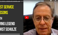 Best service lessons with hospitality living-legend Horst Schulze