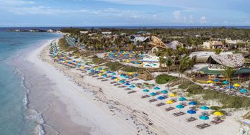 Lookout Cay's soft sand beaches and pristine waters were talked about a lot during the visit.