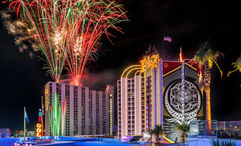 The Plaza Hotel & Casino downtown says it will have the largest July 4 fireworks show in its history this year.