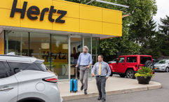 Hertz reported first-quarter revenue of nearly $2.1 billion, up 2% year over year.