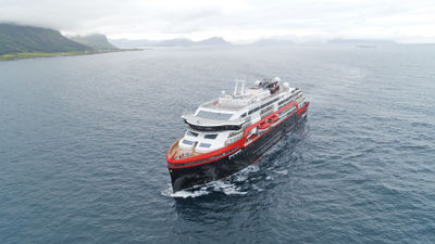 The Roald Amundsen. HX, formerly known as Hurtigruten Expeditions, has canceled its first two Alaska cruises of the season due to a technical issue with the ship.