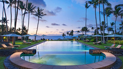 On the east side of Maui, the Hana-Maui Resort is a peaceful oceanfront retreat.