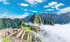 Machu Picchu in Peru. Visitor access has been disrupted this past week by protests.