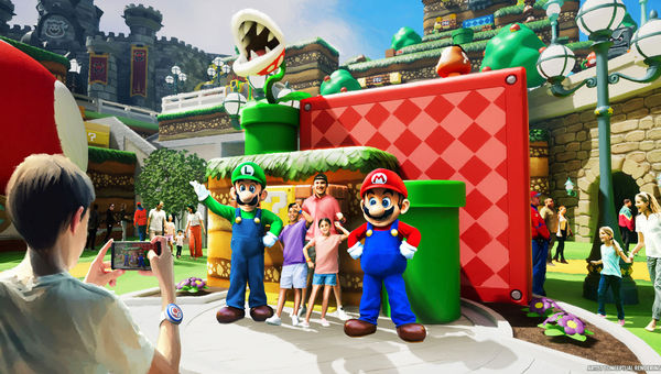 Meet-and-greets will be held throughout Super Mario Land.