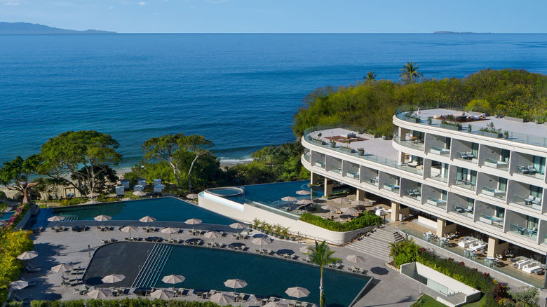 Secrets Bahia Mita Surf & Spa Resort offersspectacular views of the Bay of Banderas.