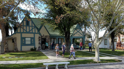 The Clark County Museum in Henderson features more than a dozen restored homes on Heritage Street.