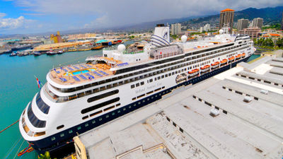 Holland America Line will have three ships sailing Hawaii cruises in 2025-26.