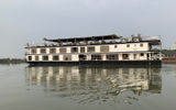 Writer Heidi Sarna recently cruised on the Hooghly River and shares her images. The 2014-built 40-passenger Raj Mahal cruises the Hooghly River, otherwise known as the Lower Ganges, and a few times a year in September, cruises upstream on the Upper Ganges all the way to Varanasi.