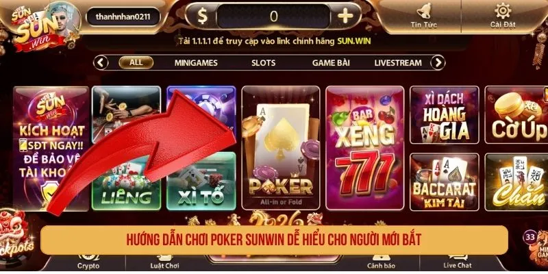 Poker Sunwin - Luật Chơi, Cách Chơi Và Kinh Nghiệm Poker SUNWIN