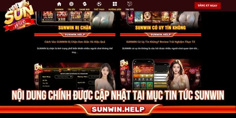 Danh mục tin tức Sunwin giải đáp các vấn đề người dùng quan tâm